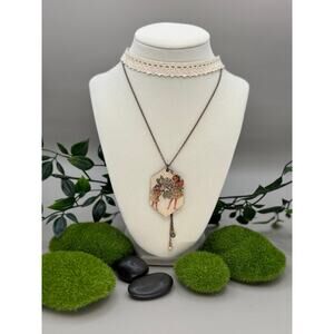 Handmade Woodland Fairy Necklace with Choker